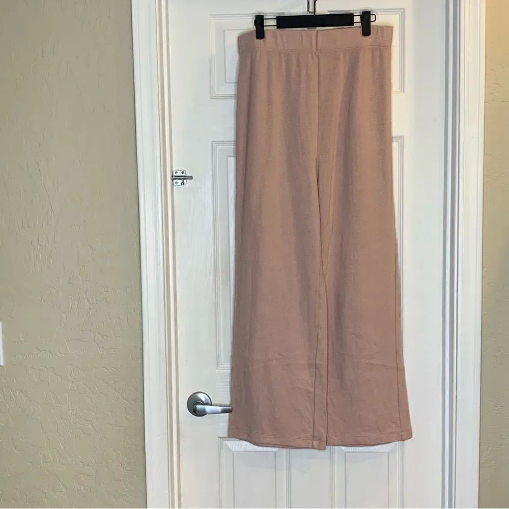 Reformation Cirrus Crop Straight Leg Knit Pants Size XL